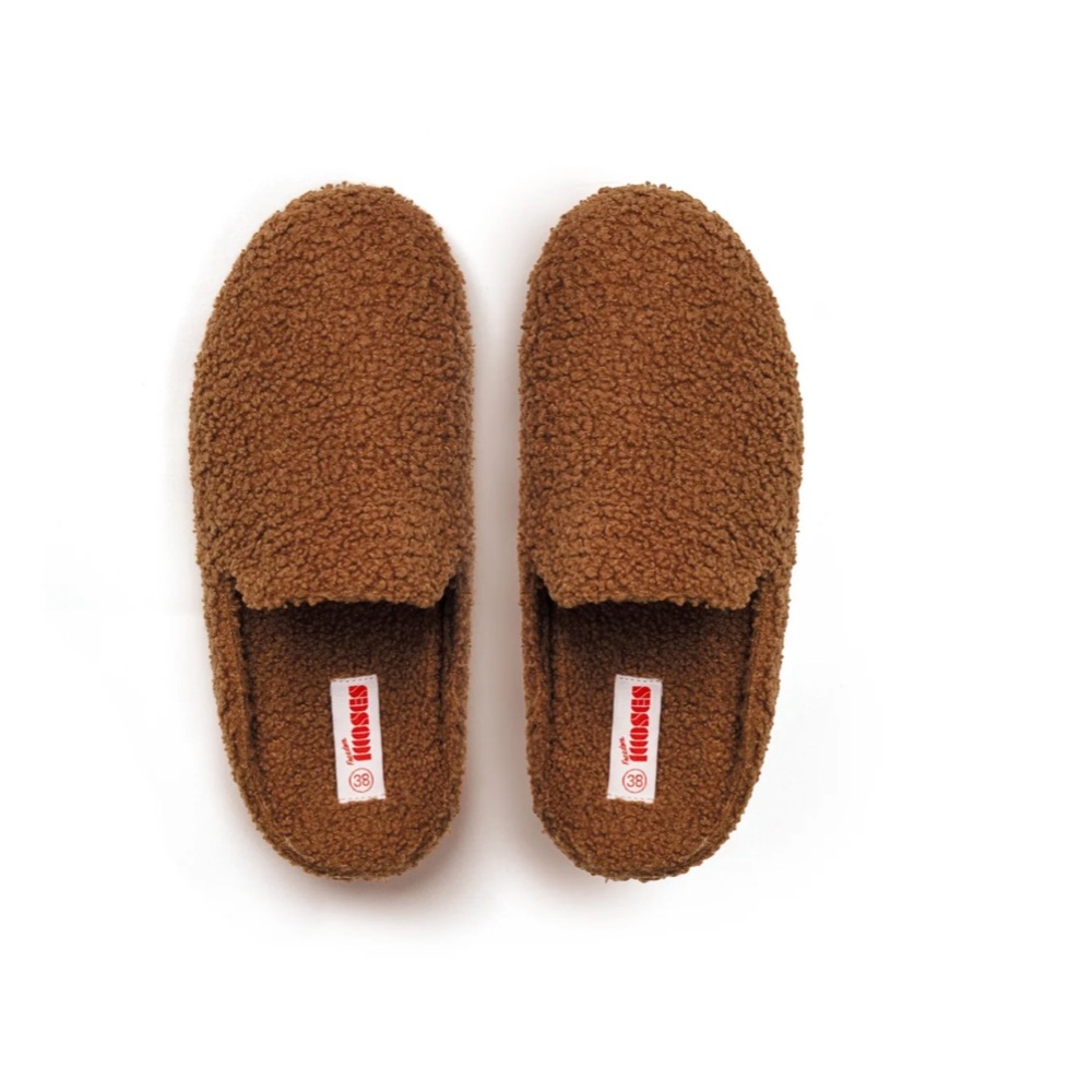 NWT FREEDOM MOSES KUSH CARAMEL SLIPPERS UNISEX RUBBER SOLE SIZE 41